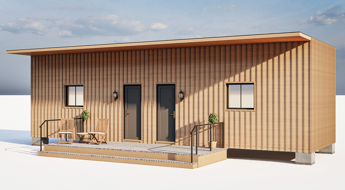 Portable multifunctional cabins (office cabins, bathroom cabins, toilet cabins, accommodation cabins) by Destination Plus