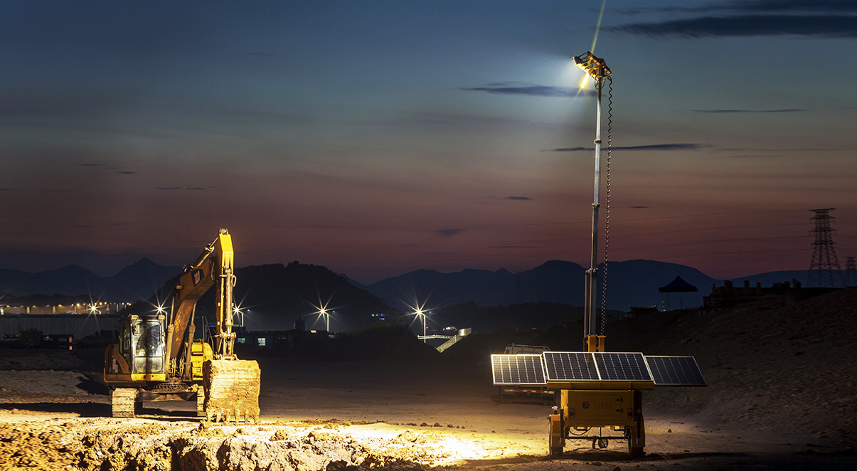 Portable solar lighting solutions by Destination Plus